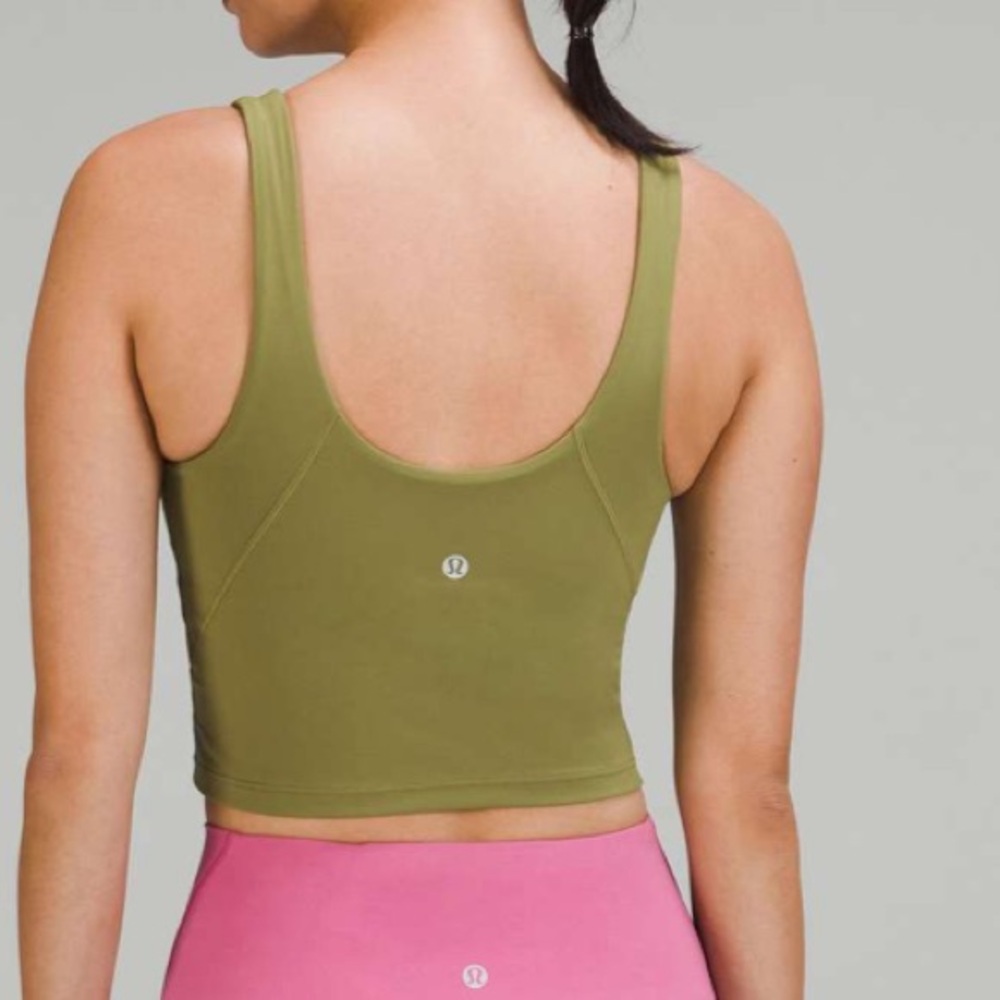 Lululemon Align Tank Top Bronze Green